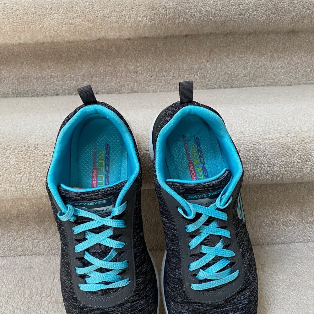 Skechers Flex Apeal 2.0 Women's 7.5 Wide Cooled Memory Foam  Sneaker  School - Picture 7 of 10